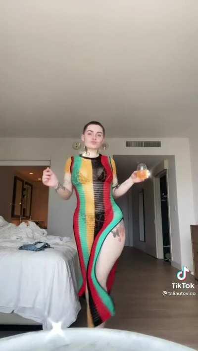 Shirt hair, fat ass, & a sundress