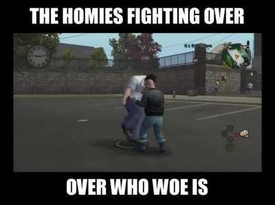 Mom said it's my turn being woe 😠