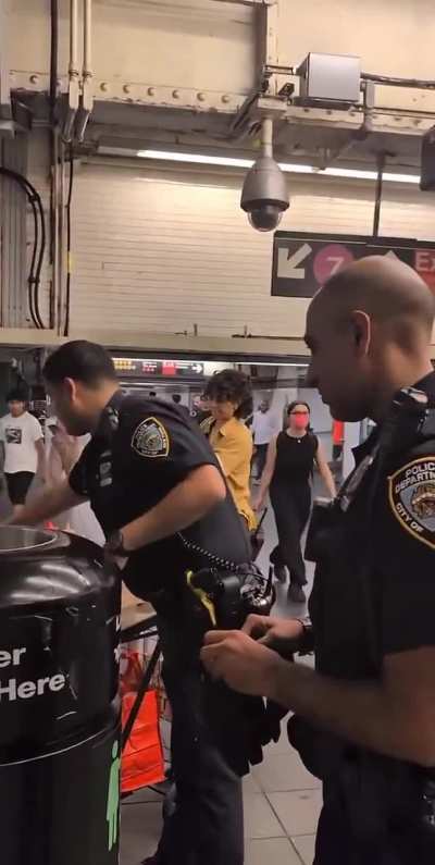 NYPD MTA Police Protect And Serve By Targeting A Fruit Vendor