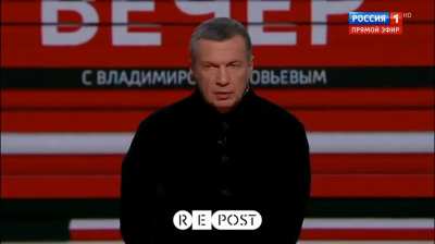 На государственном российском ТВ призвали «затоплять, уничтожать и стирать с лица земли» украинские города.