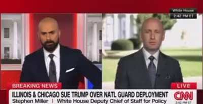 White House Chief of Staff spectacularly says something he shouldn’t have during live interview - his face is hilarious (it’s also scary what he said )