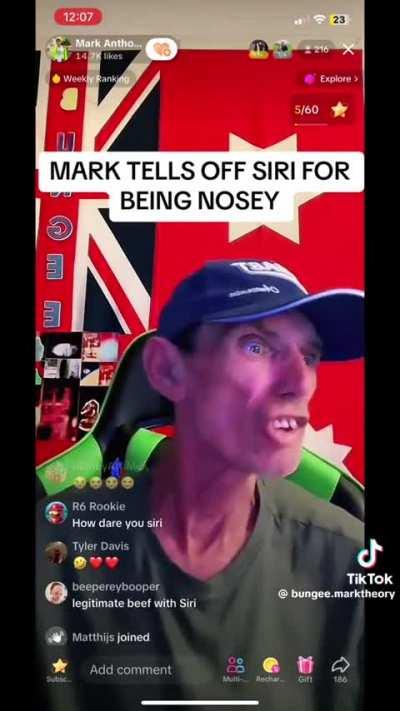 The cringe is he’s serious