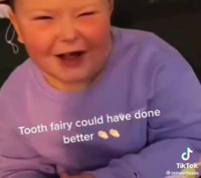 to be a good tooth fairy