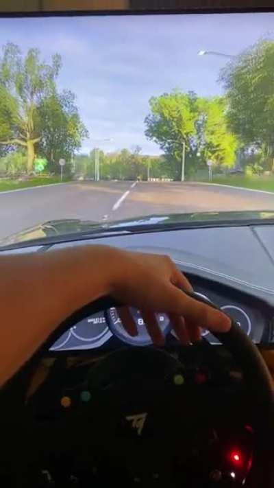 The wheel makes Forza so much better