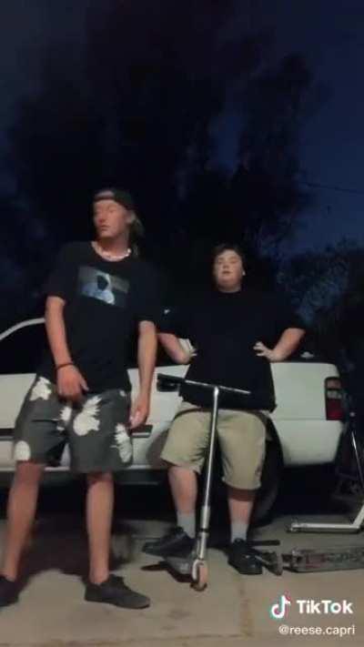 This was a test and he passed.