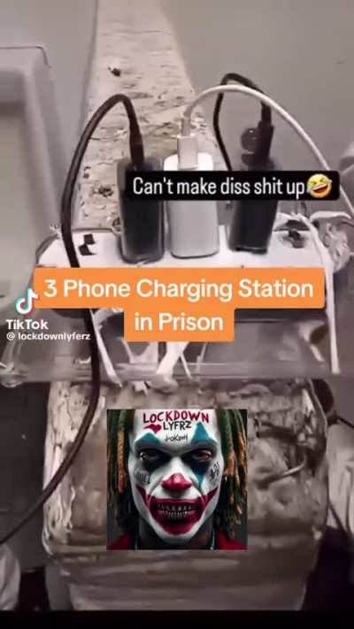 Jail made charging station