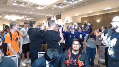 Watch as a wild pack of Waluigi’s wreak havoc at a Smash tournament