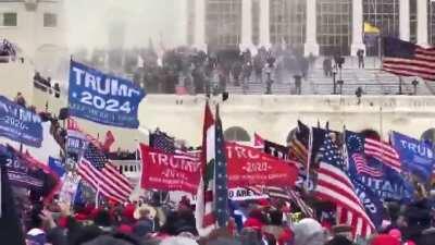 Indian Flag at the US Capitol Protest.. 😂🤣