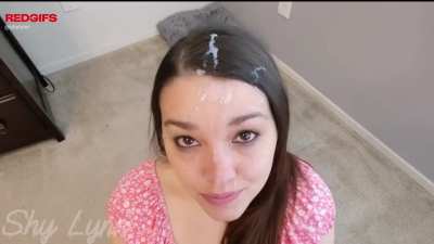 Do I look cute with my glasses on at the end?