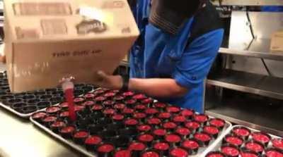 Hurry up with that ketchup!