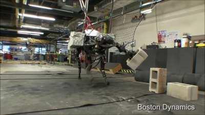 Gaijin Please - The Boston Dynamics Big Dog with 300mm Solid Shot and Autoloader
