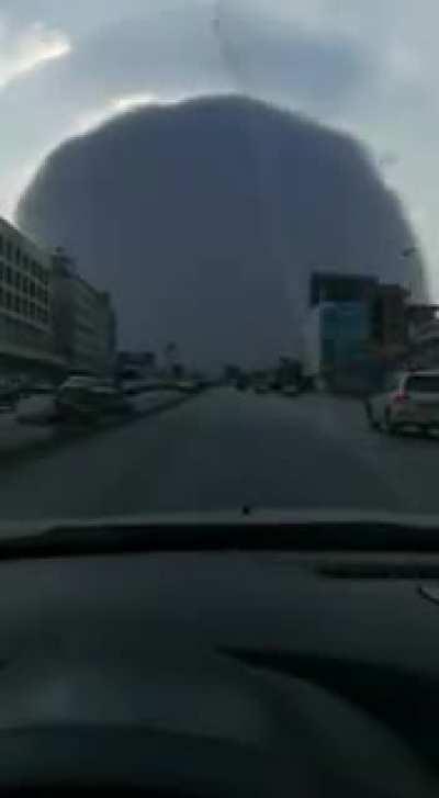 Another shot of the explosion in Beirut