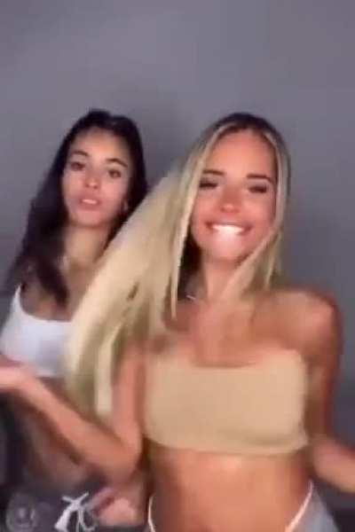 Another white girl dance