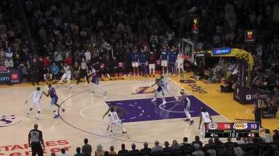 [Highlight] Marcus Morris banks in the dagger three over AD