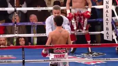 Check out that left hook! Nonito Donaire TKOs Fernando Montiel.