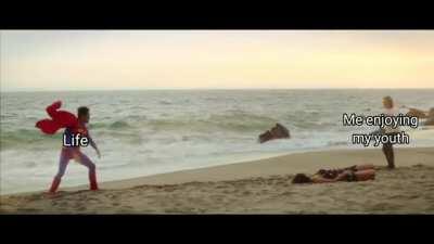 Gee, life is such a pain in the ass