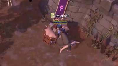 Just survived my first gank, please be gentle