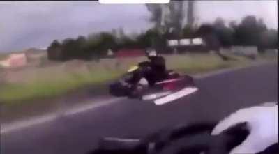 Mario kart but in real life