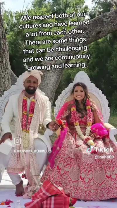 Indian American man marries his Colombian wife 🇮🇳 🇨🇴 IMLF