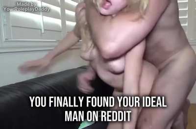 This is all you Reddit sluts want. A Redditor like me to fuck you senseless just like my posts