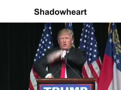 Baldur's Gate companions as Trump clips