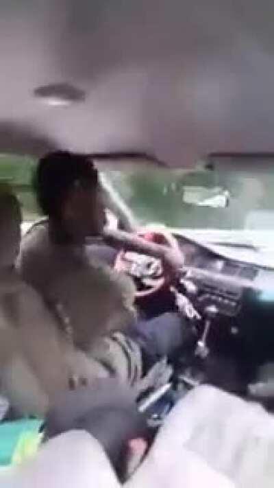 Always remember to pull up your e brake when u stop