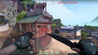 Unexpected position in breeze