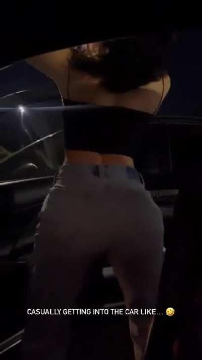 Makes getting in a car sexy