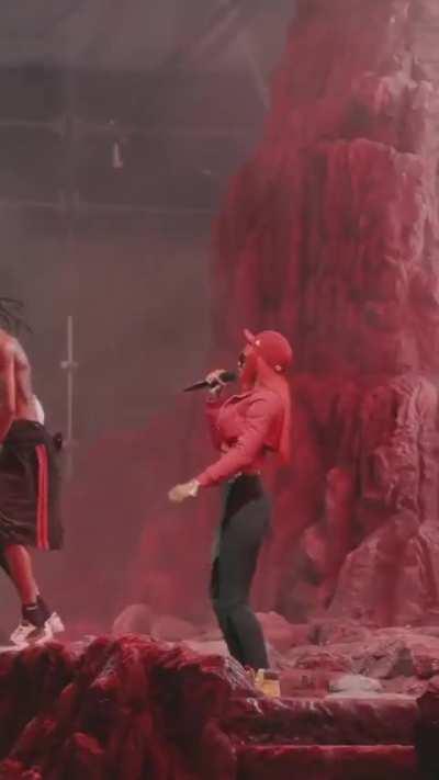 When Travis brought out Sexyy Red at Wireless 2023