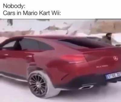 Cars in Mario Kart Wii
