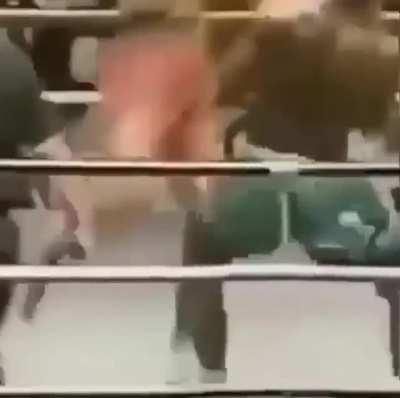 Unreal Timing on this foot sweep