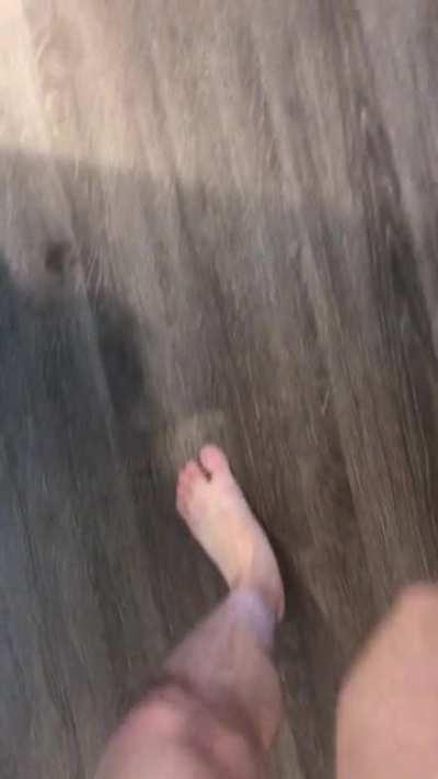 Every morning, like clockwork. She got plenty of attention after this!