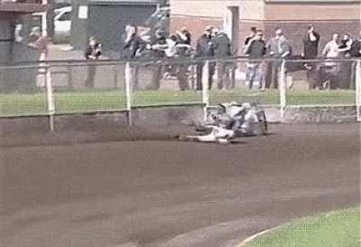 This bike going buck wild