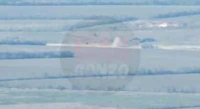 RU pov: An UA Mi-8 was shot down today near the village of Tonenkoe, close to Avdiivka.