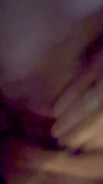 I cum as he creampies my ass!!! Click the video and enable sound!