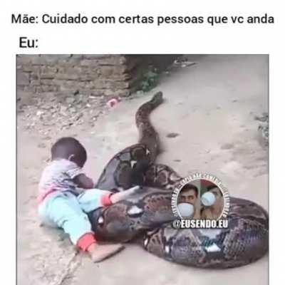 Cuidado com certas pessoas que vc anda