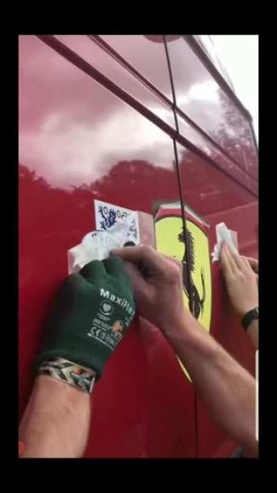 Mercedes doing a little cleanup