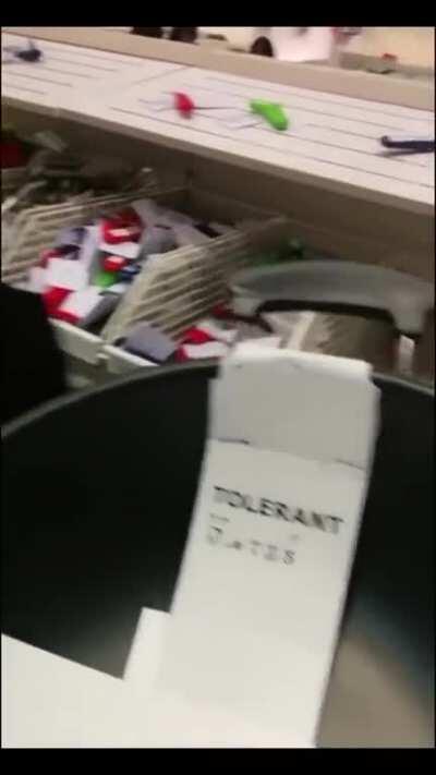 Guy annoys girlfriend with puns at IKEA