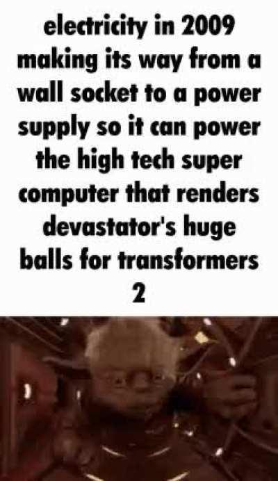 THAT ROBOT GOT HUGE BALLS