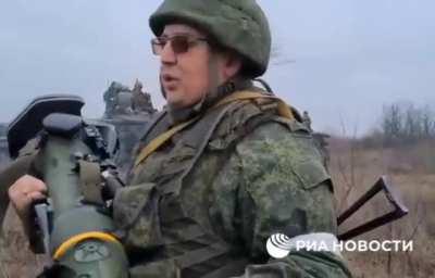 NLAW captured by LPR militia, not fired