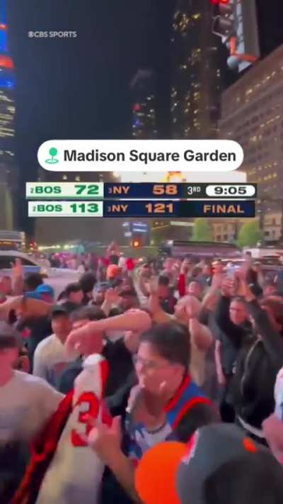 New York is going nuts