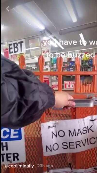 Going to the liquor store in Compton