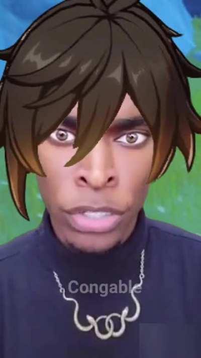 Zhongli give some speech