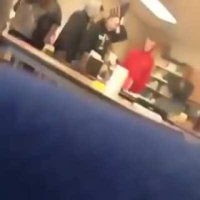 White student calls black classmate the N word then runs for his life