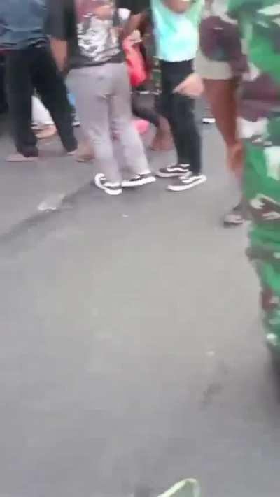 Aftermath of a terrible crash 