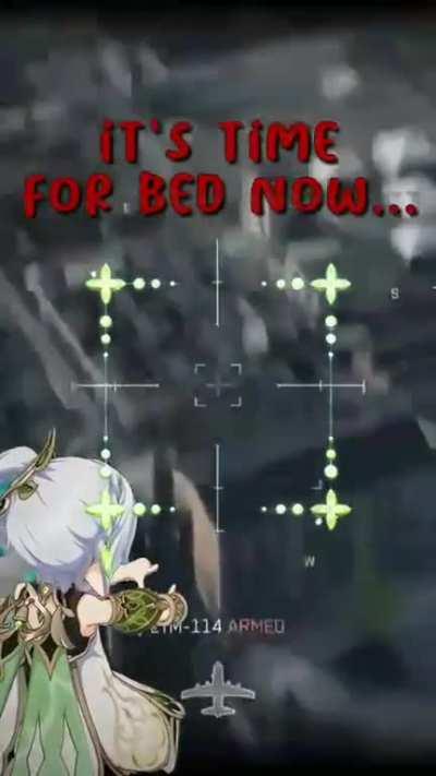 Nahida as Ace Combat antagonist when