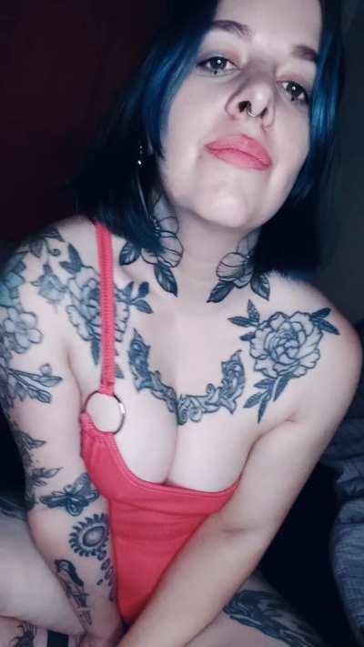 I'll drain you with my mouth but you have to cum on my tits