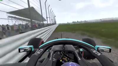 ı was Alpine driver. who's at fault?