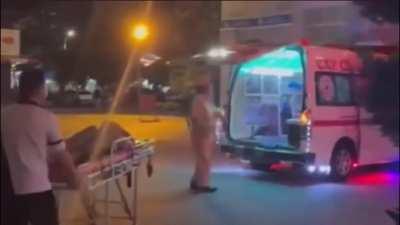 Police got hit by motorbike on Trần Phú street , Hà Tĩnh