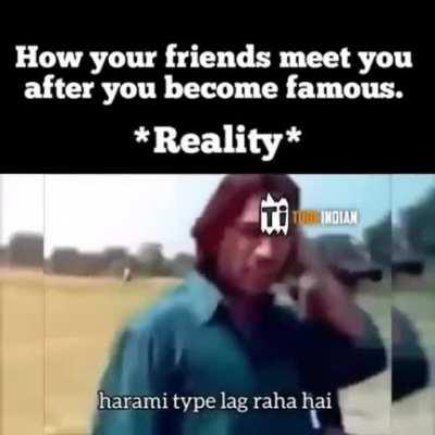 Reality is often disappointing